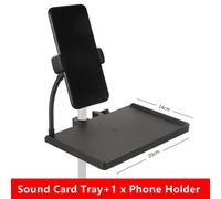 Suono Scheda Vassoio Porta 20 14cm/7.9 5.5in Staffa Microfono Supporto Vassoio