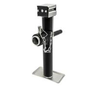 SUONTY Set di supporti per carrelli a mano, supporto per rimorchio, regolabile in altezza, supporto per manovella, supporto per carichi pesanti, 1000 kg
