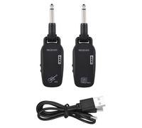 Suoumwa Ricevitore Trasmettitore Wireless per Basso per Chitarra 2.4G Ricaricabile Audio Portatile TX e RX per Basso Elettrico