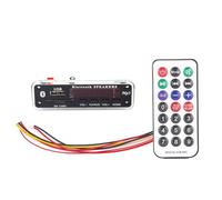 Suoumwa Scheda Decoder Audio Bluetooth 5.0 A 12V Modulo Audio MP3 USB AUX SD FM Radio per Accessori Auto