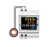 Suoumwa Tuya WiFi Display Digitale Intelligente Misuratore di Elettricità Misuratore di Tensione e Corrente su Guida DIN Misuratore di Frequenza B