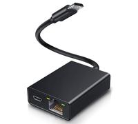 Suoxiom Adattatore Ethernet per Fire TV Stick, Adattatore di Rete da Micro USB a RJ45 Ethernet Compatibile con Fire Stick 4K, Chromecast Google Home Mini e Altre Chiavette TV in Streaming