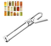 SUOXU Acciaio Iinossidabile Apriscatole Manuale, Multifunzione Apri Apriscatole Professionale per Lattine da cucina, Adatto come regalo di Natale per anziani, Artrite malati da artrite e donne