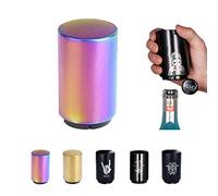 SUOXU Apribottiglie,apribottiglie a automatico magnetico in acciaio inox,Adatto per feste Gadget da cucina,Regalo per amanti della birra、papà、marito、gli ospiti idee regalo-Colorato