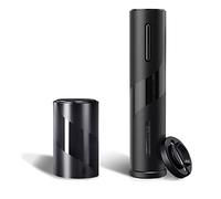 SUOXU Apribottiglie del vino elettrico, set da 3 pezzi, cavatappi elettrico per vino, taglierina per stagnola,apribottiglie automatico per vino,regalo per la festa del papà gli amanti del