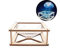 SUOYATE 3D ologramma piramide display proiettore video stand universale compatibile con il telefono cellulare bambino scienza educazione