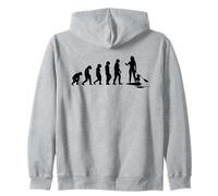 SUP Evolution Paddleboarding Stand Up Paddle Cane Supboard Felpa con Cappuccio