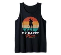 SUP Girl My Happy Place I Sport Acquatici Stand Up Paddle Board Canotta