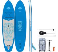 Sup gonfiabile indiana 10'6 family pack pagaia e pompa ad aria inclusi blu