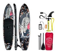SUP iBOARD 11' TIGER - SUP gonfiabile - opzione: set base