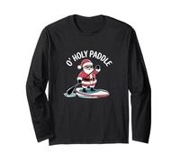 SUP O'Holy Paddle Weihnachtsmann-Paddleboarden Maglia a Manica