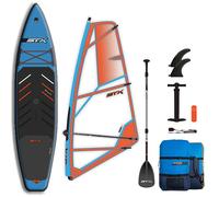 SUP STX WindSUP Hybrid Tourer 12' TEAL/ORANGE completo di vela - WindSUP gonfiabile - superficie: 3,2m