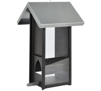 Supa Cambridge - Mangiatoia per uccelli selvatici, moderna a forma di casa, ideale per uccelli da giardino di piccole e medie dimensioni