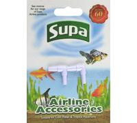 Supa Gomiti per Compagnia Aerea cardati, 2 Pezzi. Evita Che i Tubi delle compagnie aeree debbano Essere piegati Dietro Un Angolo.