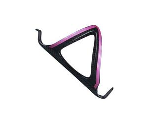 Supacaz portaborraccia fly cage carbon prizmatik pink