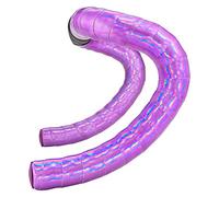 Nastro Manubrio Prizmatik Super Sticky Kush Purple Haze con Tappo Viola in Alluminio - Presa Eccezionale e Comfort 3mm