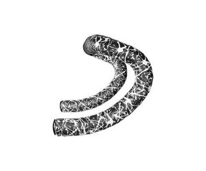 Supacaz super sticky kush limited splat neon black white hanger tape with caps