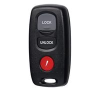 SUPALAND Portachiavi di ricambio adatto per Mazda 3 2004-2006 / Mazda 6 2003-2005 telecomando Keyless Entry KPU41846 a 3 pulsanti