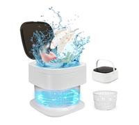 SUPAREE 16L Mini Lavatrice Pieghevole Lavatrice da Campeggio con Centrifuga lavatrice Piccola Portatile 1.8kg Adatto per Camper Viaggio Appartamento Piccoli Vestiti