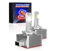 SUPAREE D1S LED Lampadina D1S LED D1R Canbus Ready 6500K 35W 20000LM | Lampade LED D1S Sostituisci Lampadine Allo Xeno HID OEM Plug and Play - 2 Lampade