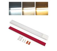 SUPAREE Luce LED Camper 12V Interno Barra LED 12V Camper Plafoniera LED 12V con Interruttore 3 Colori 2700K-6500K Dimmerabile per Caravan Furgone Barca Camion Auto 1 Pezzi