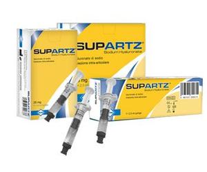Supartz - Siringa Intrarticolare di acido ialuronico - 2,5 mL - 1 pezzo
