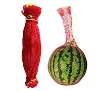 Supatmul 100 Pezzi Reti di Anguria Amaca Melone, 60cm Sacchis a Rete per Anguria, Reti di Melone di melata con Coulisse, Rete per meloni da Giardino, Reti di Sostegno della Frutta per cantalupo