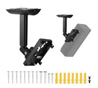 Supaway 1 Coppia di Supporti per altoparlanti (parete/soffitto) - Braccio regolabile e angolazione personalizzabile per serie Bose UB-20, UB-20 Series II, WB-50 II, Lifestyle e SoundTouch (Nero)