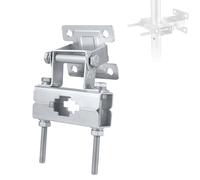 SUPAWAY 1 Pezzo Morsetto di montaggio antenna Regolazione dell'angolo dell'antenna Antiruggine Kit di montaggio antenna all'aperto per 24-72 mm di diametro HAM UHF VHF CB, Cellulare e Trucker Antenna