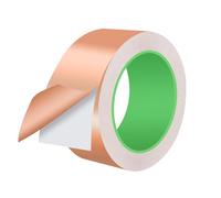 SUPAWAY 1 Rotolo di Nastro Adesivo in Rame 50mm x 20m Autoadesivo,Nastro di Rame Conduttivo, Protezione contro le lumache,Nastro di Rame per Schermatura,Protezione contro le lumache, Rame per chitarra