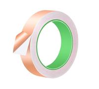 SUPAWAY 1 Rotolo di Nastro di Rame 25mm x 20m Autoadesivo, Nastro di Rame Conduttivo, Nastro di Rame per Protezione contro le Lumache, Schermatura EMI, Circuito vetro colorato, Riparazioni elettriche