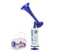 SUPAWAY Corno da stadio Air Horn Clacson da calcio Tromba d'aria portatile Tromba dell'orso Handheld air pump horn per sicurezza marittima, campeggio, eventi sportivi, compleanni celebrazioni, Blu