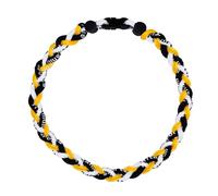 SUPBOMM Collane in corda da baseball, collana intrecciata con colori della squadra di baseball, regali per squadre, One Size ( 18" ), Nylon Silicone, Nessuna pietra preziosa