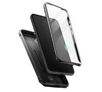 Supcase, Cover completa per Galaxy S23 FE antishock con cavalletto, Nero