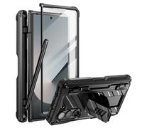 Supcase, Cover completa per Galaxy Z Fold6 anti-urto cavalletto, Nero