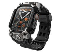 SUPCASE Cover con Cinturino per Apple Watch Ultra 2/1 49 mm 2024/2023/2022, [Resistente ai Graffi] Robusta Custodia Sportiva da Uomo Resistente agli Urti con Cinturino Regolabile (Nero)