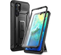 SUPCASE Cover Huawei P30 PRO 2019 Release, Custodia a 360 Gradi Protezione per Schermo Integrata con [Kickstand] Full-Body Rugged Case [Serie Unicorn Beetle PRO], Nero