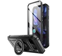 Supcase, Cover per Google Pixel 9 e 9 Pro Antiurto Unicorn Pro, Nero