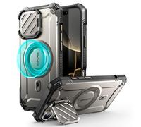 SUPCASE Cover per iPhone 16 Pro Max Magnetica con Protezione Fotocamera Supporto Regolabile [MagSafe Compatible] (UBMag XT) Protezione Militare Robusta con Cavalletto per iPhone 16 Pro Max 6,9