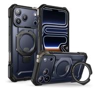 SUPCASE Cover per iPhone 17 Pro 6.3 Pollici con Supporto (Unicorn Beetle Grip), [Compatibile con MagSafe] [Protezione Militare dalle Cadute] - Custodia Magnetica Robusta e Resistente (Nero)
