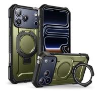 SUPCASE Cover per iPhone 17 Pro Max 6.9 Pollici con Supporto (Unicorn Beetle Grip), [Compatibile con MagSafe] [Protezione Militare dalle Cadute] - Custodia Magnetica Robusta e Resistente (Verde)