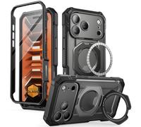 SUPCASE Cover per iPhone 18 Pro/iPhone 17 Pro Custodia Magnetica | [Pellicola Temperata Integrata e Supporto] [Compatibile con MagSafe] a Protezione Totale (UBGrip Pro), Nero