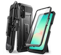 SUPCASE Cover per Samsung Galaxy A26 5G 2025 [Pellicola Protettiva Integrata + Clip da Cintura] [Certificazione Militare Antiurto] Custodia Rugged a Protezione Totale per Galaxy A26 (Nero)