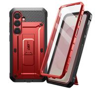 Supcase Cover per Samsung Galaxy S25 Cavalletto antiurto Unicorn Beetle Pro, Rosso