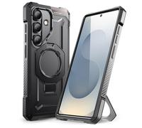 SUPCASE Cover per Samsung Galaxy S25 FE con Supporto (Unicorn Beetle Grip), [Compatibile con MagSafe] [Protezione Militare] Custodia Magnetica Resistente per S25 FE 6.7 Pollici (Nero)