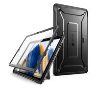 SUPCASE Cover per Samsung Galaxy Tab A9 Plus da 11 pollici (2023) con Pellicola Schermo Integrata, Cavalletto, Custodia Robusta per Tutto il Corpo (Nero)