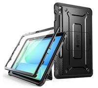 SUPCASE Cover per Samsung Galaxy Tab S10 FE da 10,9 Pollici con Supporto, [Protezione Schermo Integrata e Supporto per S Pen] Custodia Robusta e Resistente per Tab S10 FE 2025 (Nero)
