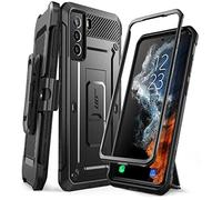 SupCase Custodia esterna per Samsung Galaxy S22 (6.1"), 5G, custodia protettiva rugged [Unicorn Beetle Pro] senza pellicola protettiva per display con clip per cintura e supporto, edizione 2022 (nero)