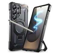 SUPCASE Custodia magnetica per Samsung Galaxy S25 Ultra con supporto (impugnatura a forma di scarabeo unicorno), compatibile con MagSafe, protezione di grado militare, custodia magnetica per S25 Ultra