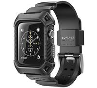SUPCASE Custodia per Apple Watch 3 da 38 mm, protezione robusta con cinturino per Apple Watch Series 3 2017, compatibile con Apple Watch 38 mm 2015 2016